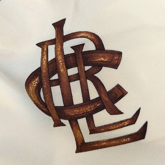 🚫SOLD🚫Vintage Lauren Ralph Lauren 100%SILK RL Horse Head Jockey Shirt Size 10P - Picture 5 of 10